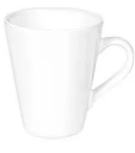 Mug Conic blanc - كوب