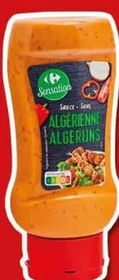 Sauce algérienne Carrefour 355g