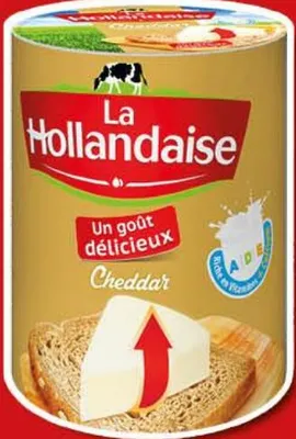 Fromage fondu La Hollandaise cheddar 64 portions