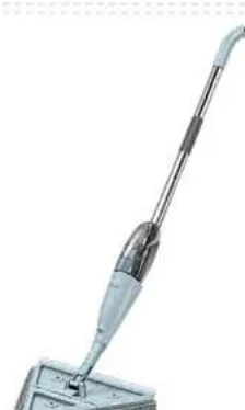 Balai serpillière vaporisateur manche en aluminium 126cm