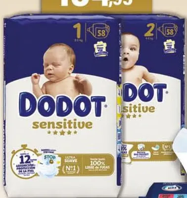 DODOT sensitive Tailles 1 et 2