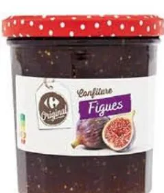 Confiture de figues Carrefour 370g