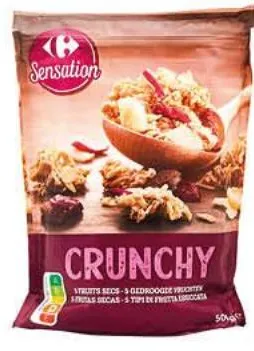 Muesli crunchy 5 fruits secs