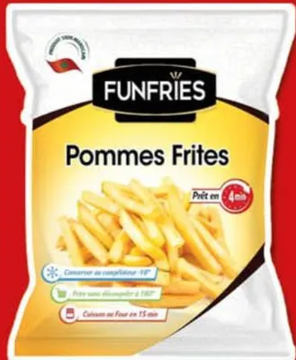 Frites allumettes 7/7 - 9/9 Funfries 1kg