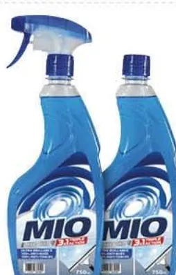 Lot de lave-vitre 750ml + recharge 750ml - Mio