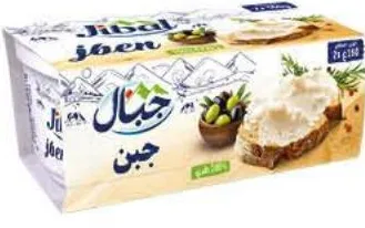 Lot de 2 fromage jben frais Jibal 160g x 2
