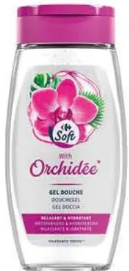Gel douche à l'orchidée Carrefour 250ml
