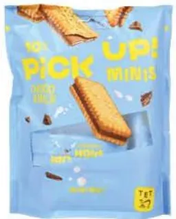 Biscuits chocolat au lait Pick Up! minis Bahlsen 106g