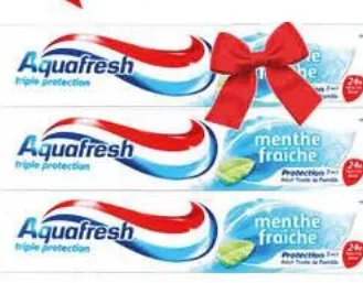 معجون أسنان Pack de 3 dentifrices Aquafresh menthe douce x 3