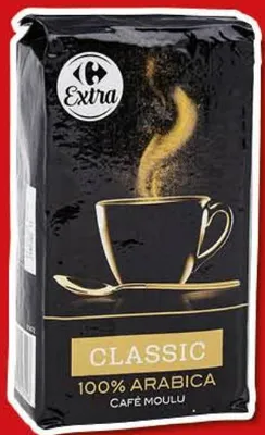 Café moulu corsé classic 100% Arabica