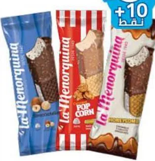 Bâtonnet glacé Sandwich La Menorquina 160ml Diverses saveurs