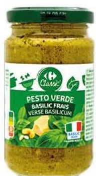 Sauce pesto vert