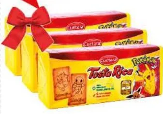 Lot de 3 biscuits Tosta Rica 190g x 3