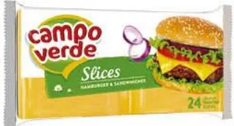 Fromage fondu en tranches Campo Verde 384g
