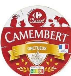 Camembert 45% MG Carrefour 250g