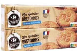 Galettes bretonnes Carrefour 125g x 2