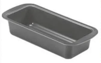 Moule à gâteau rectangulaire en acier anti-adhérent 25x11cm - قالب للحلوى