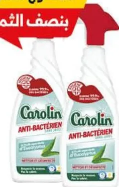 Lot de 2 pistolets dégraissant Carolin 650ml x 2
