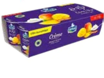 Pack de 8 yaourts Chergui Eco crème Jnane - Diverses saveurs