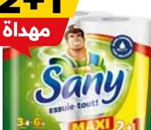 Essuie-tout Sany Maxi 3 unités