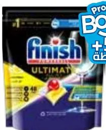 Pastilles pour lave-vaisselle Finish Ultimate Aio citron 48 unités