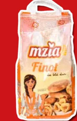 Farine finot de blé dur Mzia 5kg
