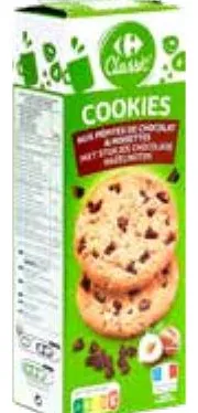 Cookies au chocolat et noisettes