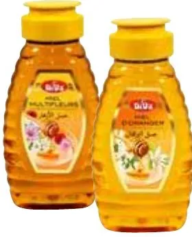 Lot de 2 miel Squeezer Diva 250g x 2