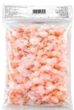 Crevettes rouges décortiquées Town View 100/200 800g / قمرون مقشر
