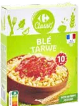 Blé délicat tarwé précuit cuisson en 10min