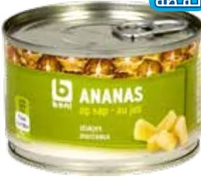 Ananas morceaux au jus