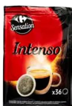 Café en dosettes intense