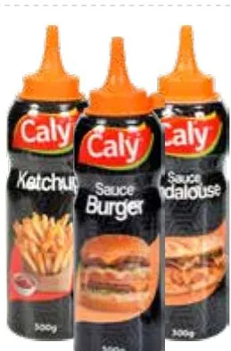 Sauce burger / algérienne / andalouse Caly 500g