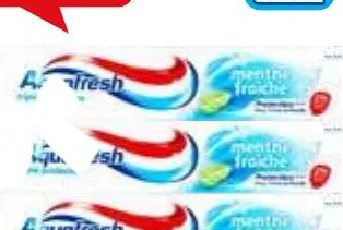 Lot de 3 dentifrices Aquafresh menthe fraiche 75ml x 3
