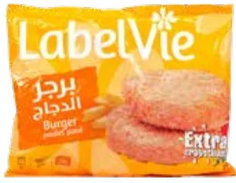 Burger de poulet pané LabelVie 360g