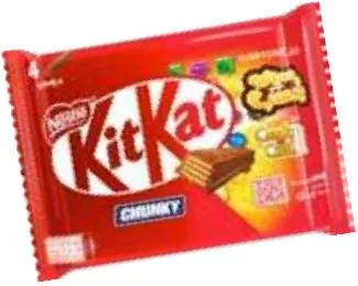 Gaufrettes Chunky Candy Crush KitKat 40g x 4